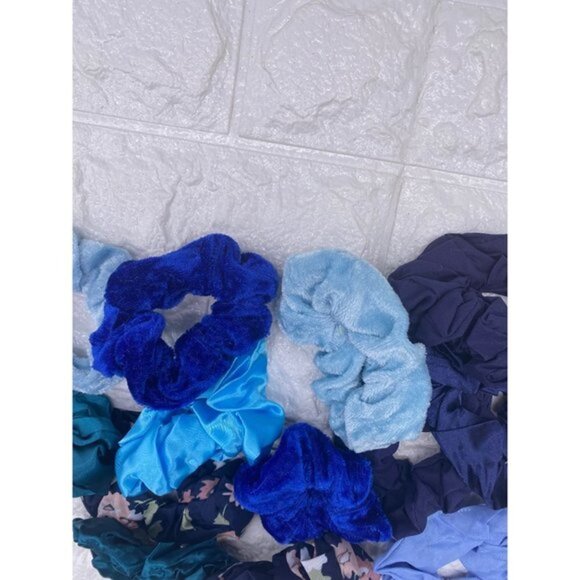 14pcs Hair Scrunchies Velvet Elastics Bobbles Ponytail Holder Hair Bands Scrunch - Picture 11 of 11